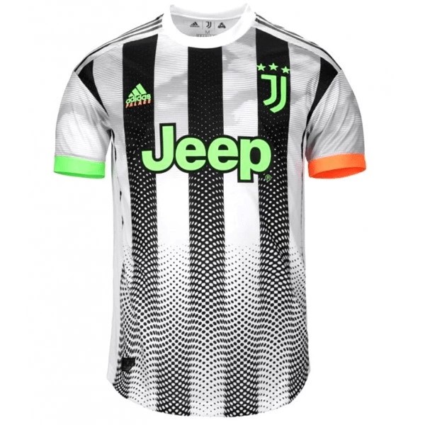 Thailande Maillot Football Juventus Spécial 2019-20 Noir Blanc